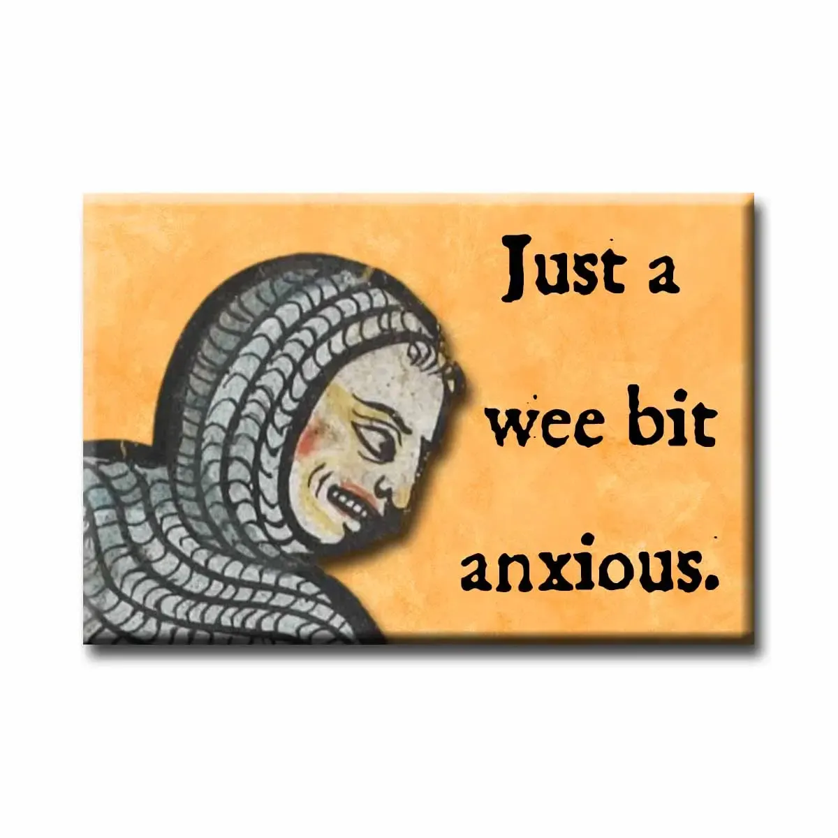 Medieval Marginalia Just A Wee Bit Anxious Magnet
