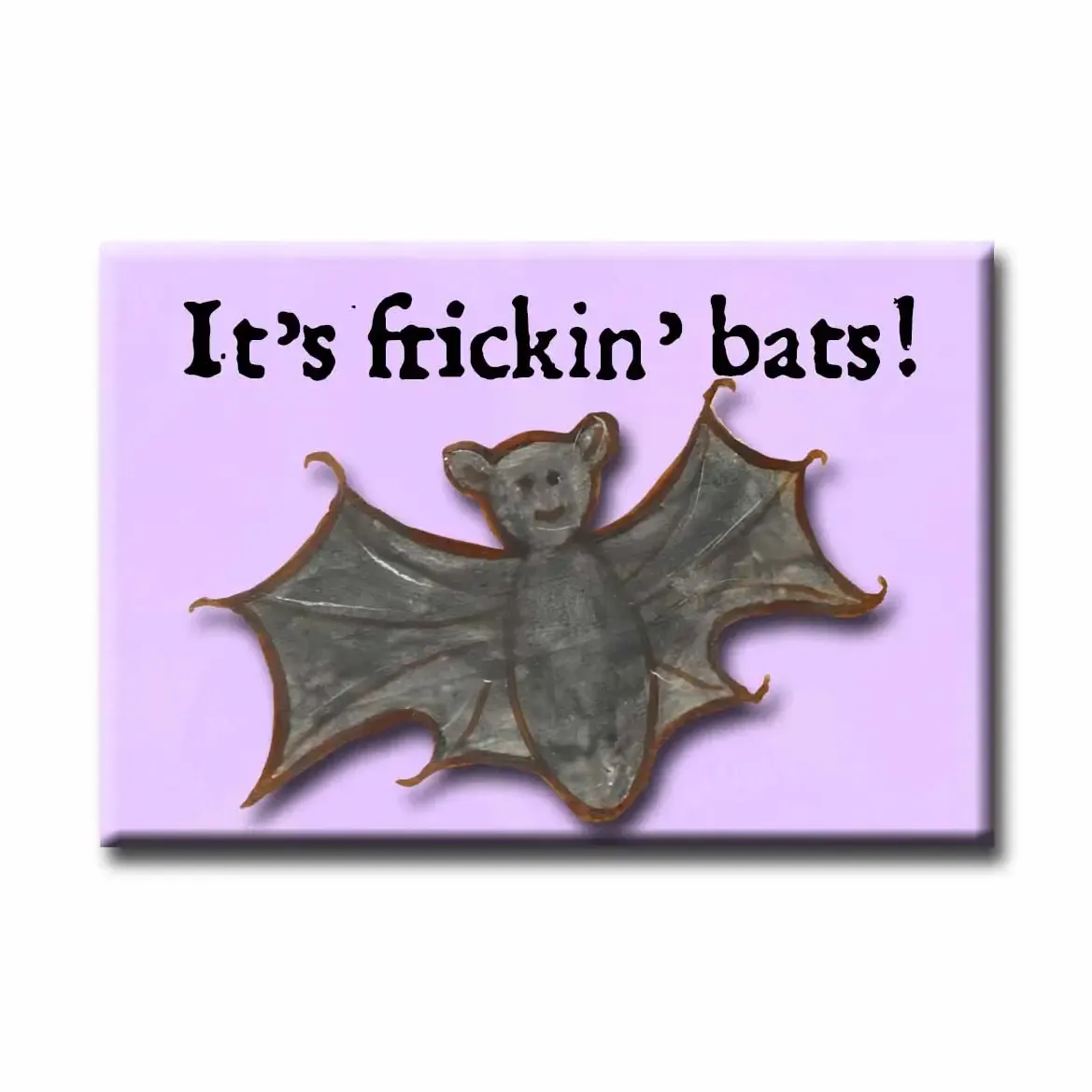 It's Freakin Bats Medieval Sticker
