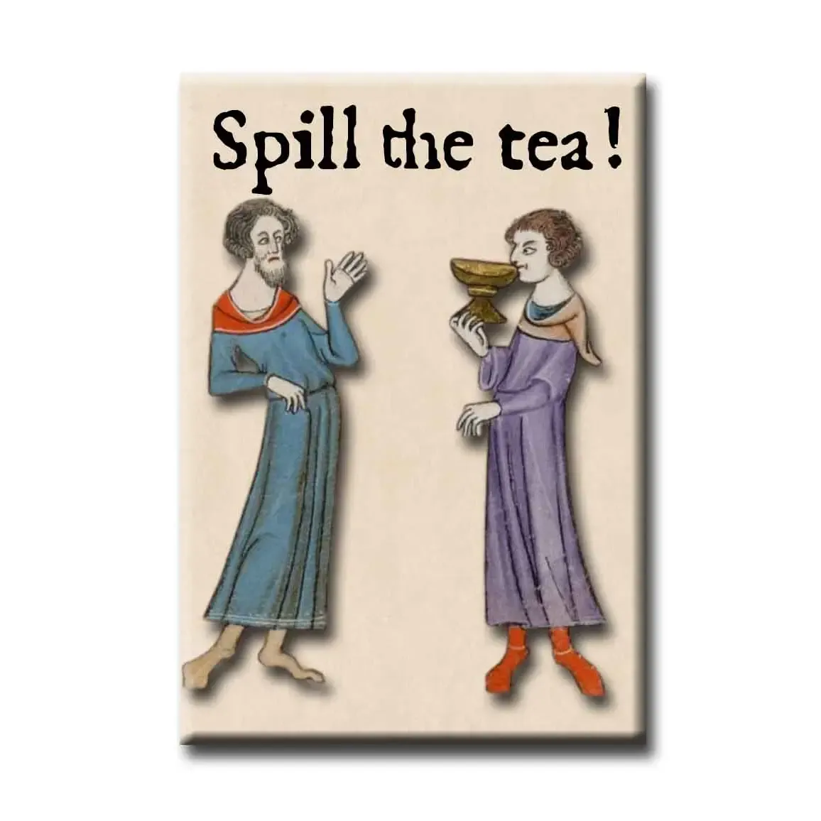Medieval Marginalia Take Your Meds Magnet