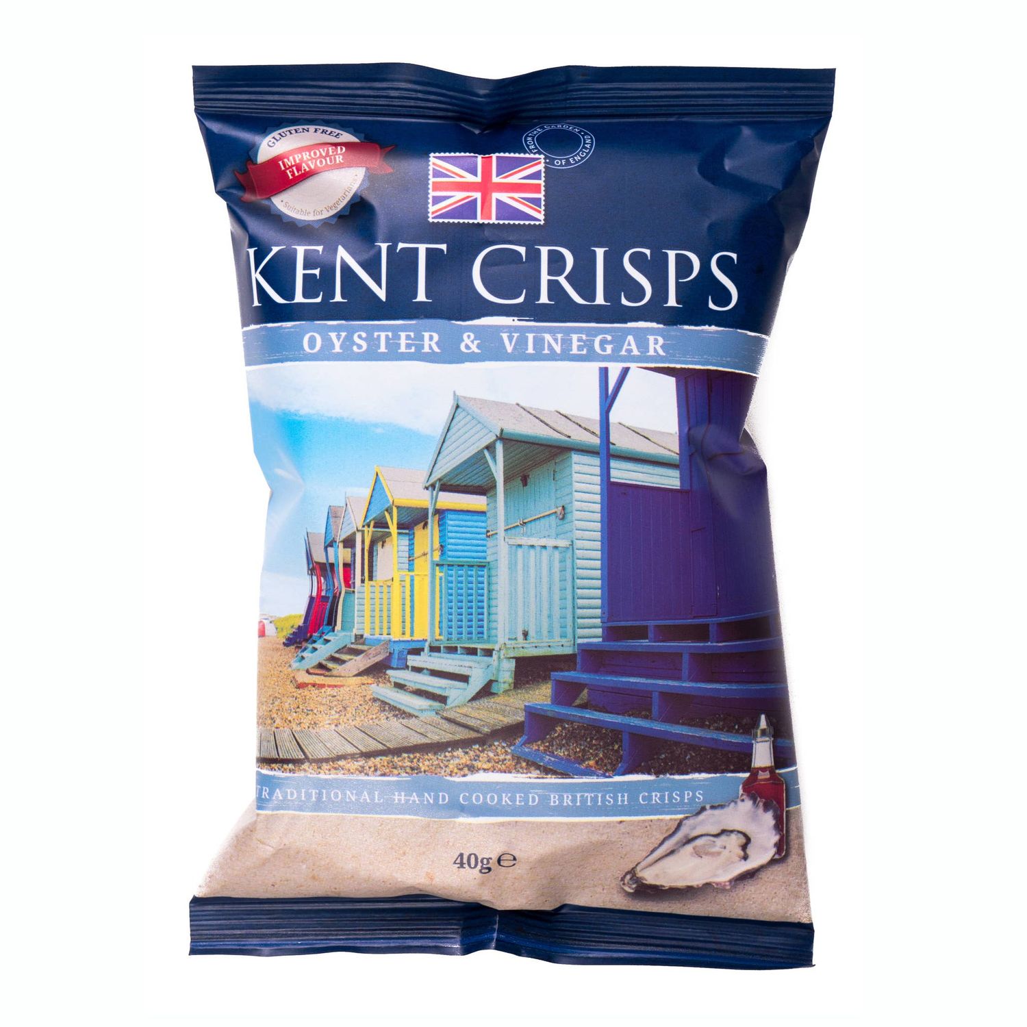 Oyster &amp; Vinegar Hand Cooked Crisps 
