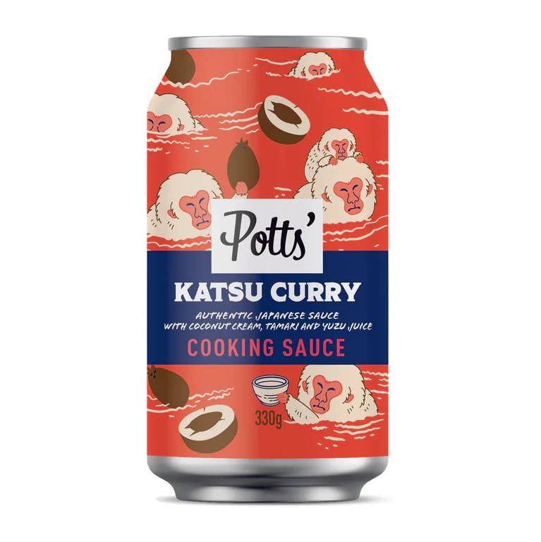 Potts Katsu Curry Sauce 330g