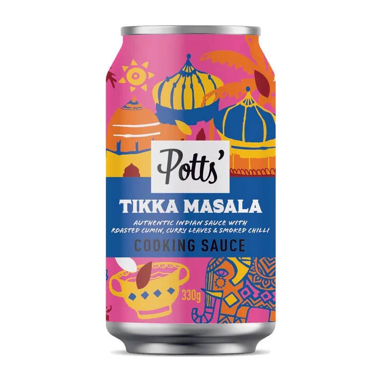 Potts Tikka Masala Curry Sauce 330g