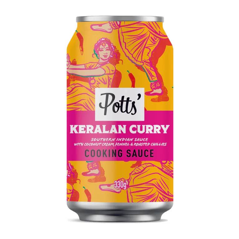 Potts Keralan Southern Indian Curry Sauce 330g