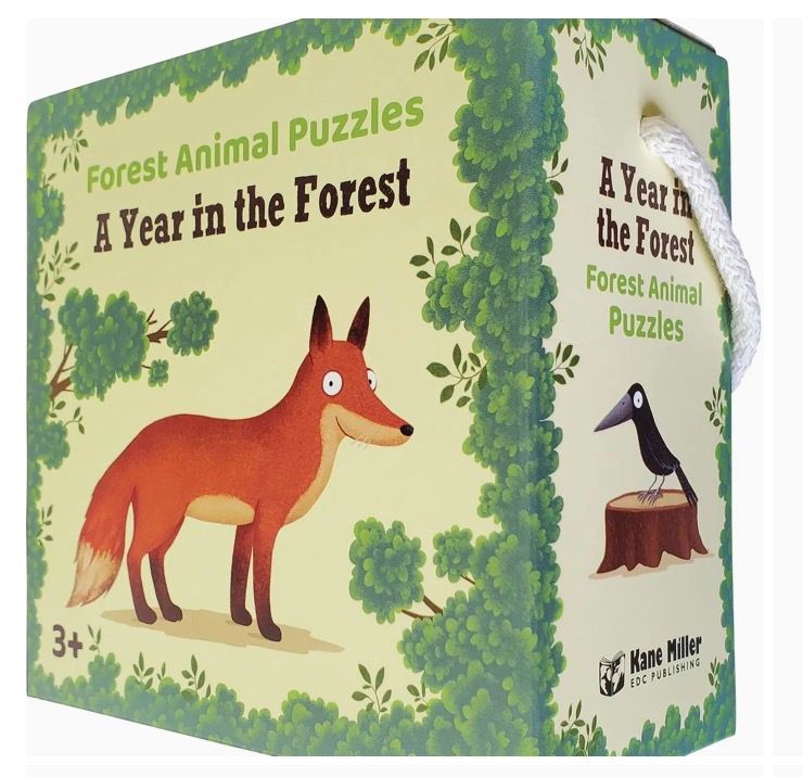 A Year In The Forest Puzzles: Forest Animals