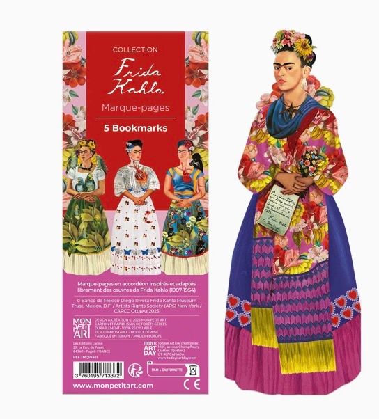 Frida By Mon Petit Art Bookmarks