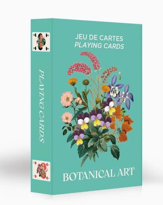 Botanical Art Mini Playing Cards