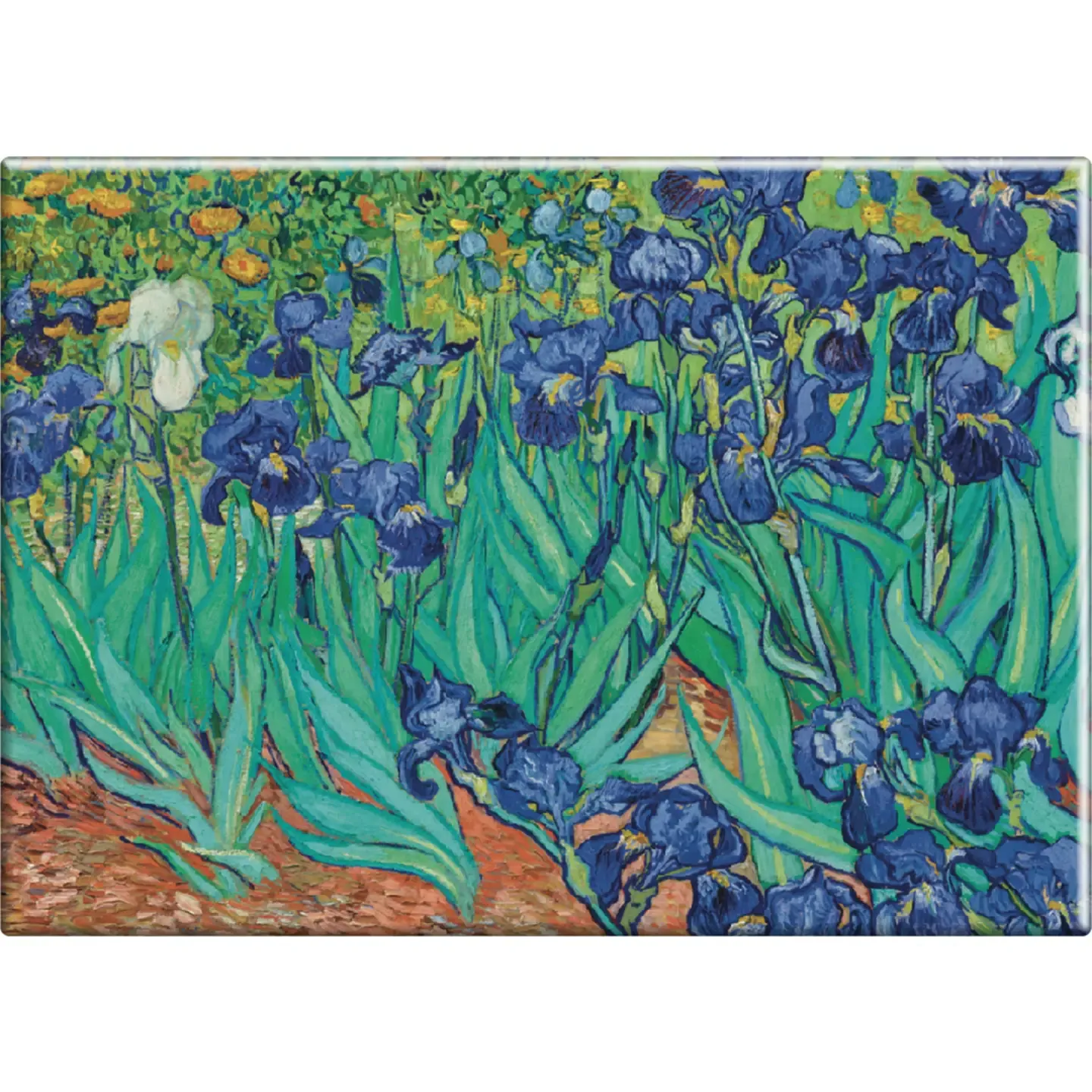 Van Gogh Irises Compact Mirror