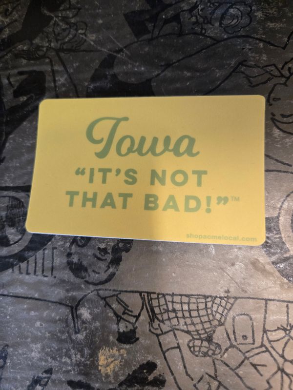 It's Not That Bad (Yellow &amp; Green) Sticker