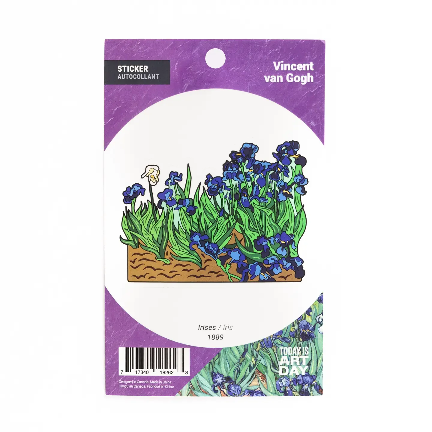 Irises Vincent Van Gogh Sticker
