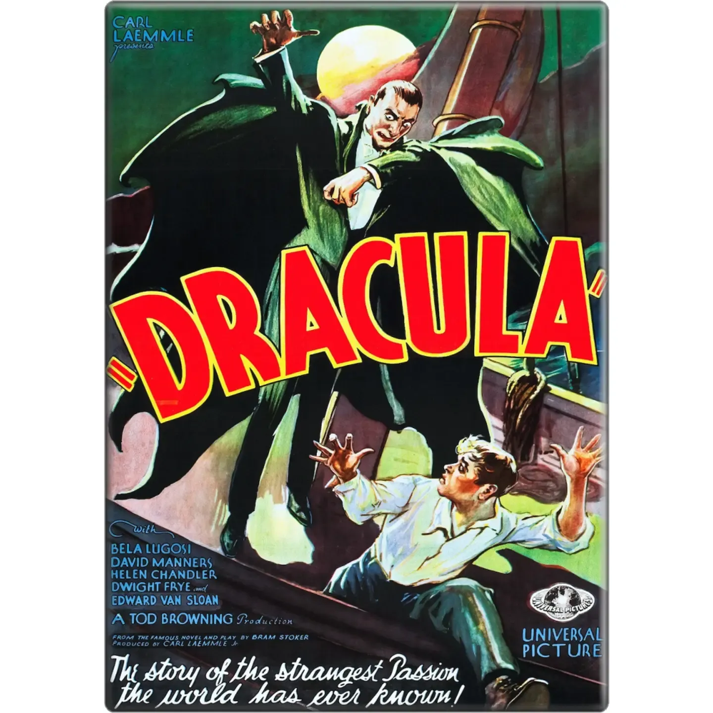 1931 Dracula Movie Poster Compact Mirror