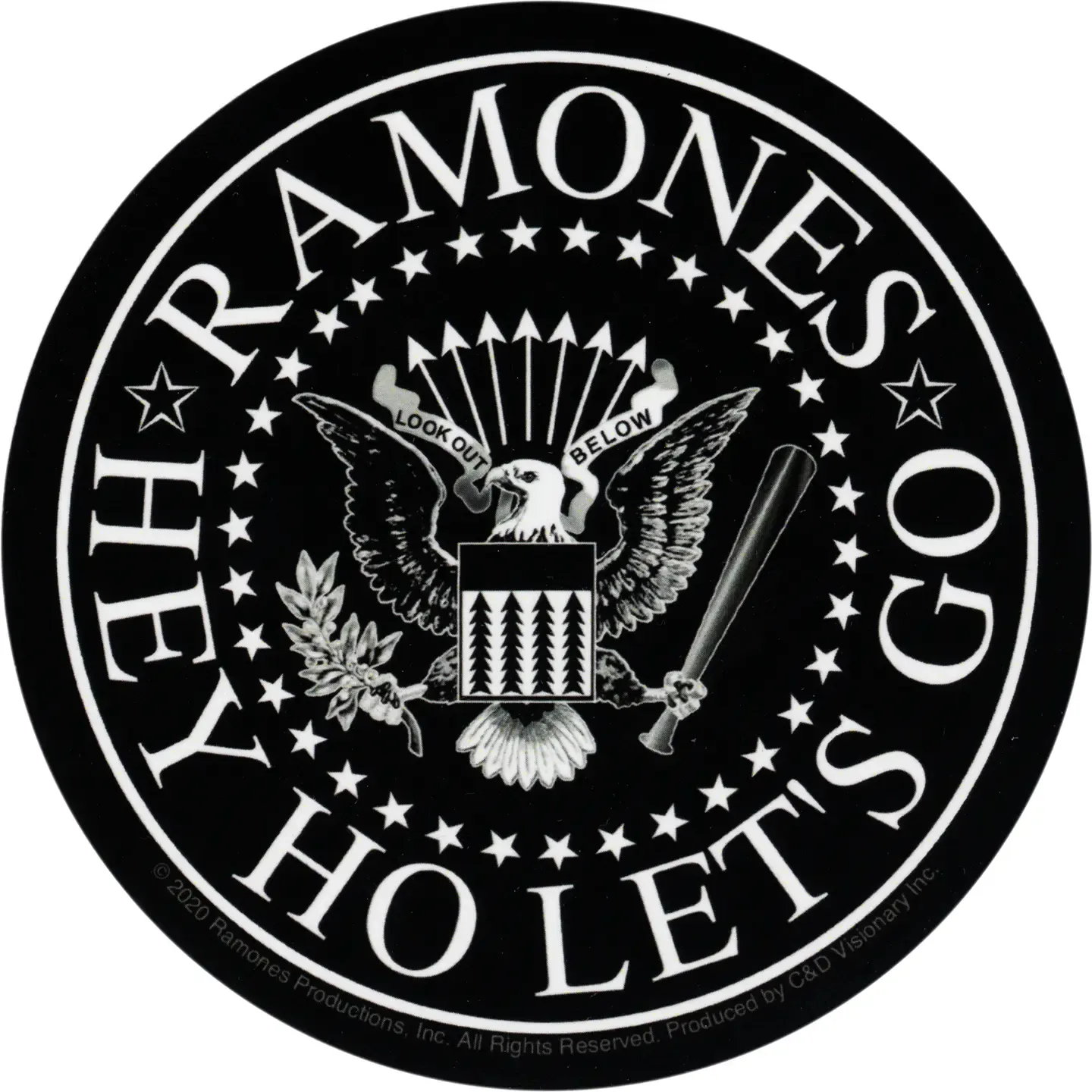 Ramones Round Sticker