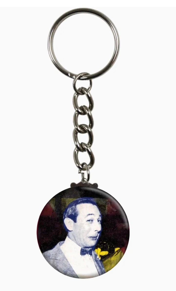 Pee-We Herman Grin Retro Keychain