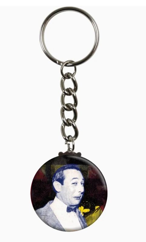 Pee-We Herman Grin Retro Keychain