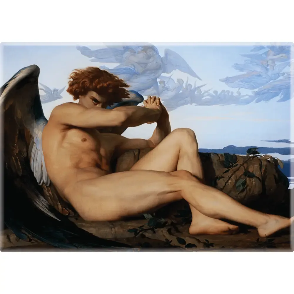 Cabanel Fallen Angel Lucifer Magnet