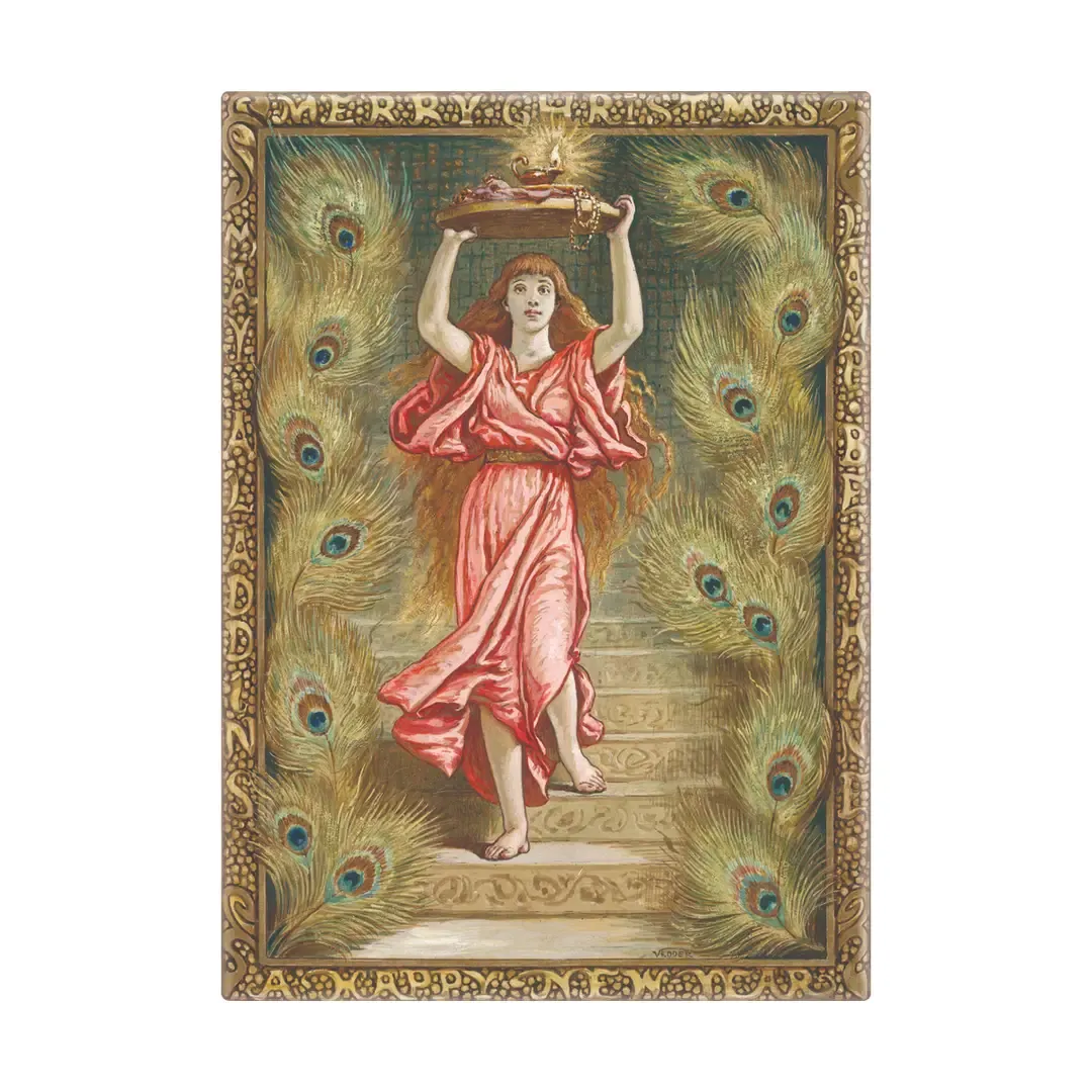 Aladdin's Lamp 1888 Art Magnet