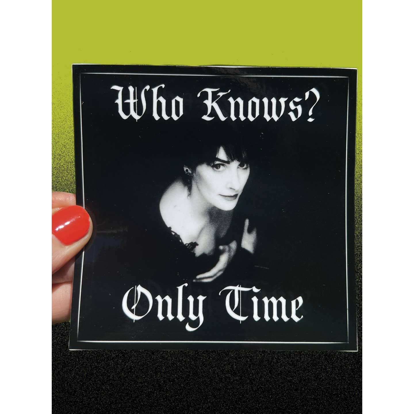 Enya Sticker - Who Knows?