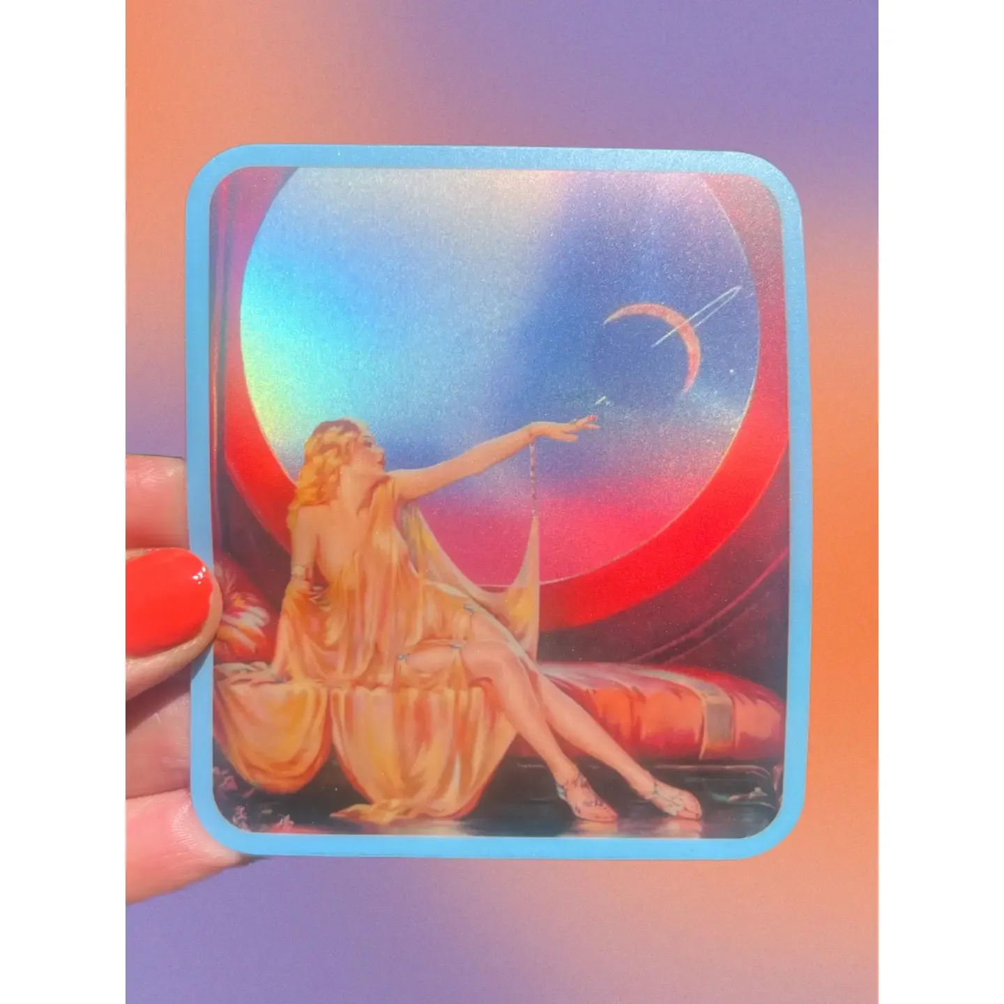 Sci-Fi Space Fantasy Sticker