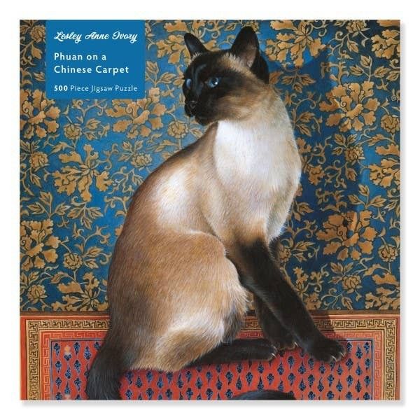 Lesley Anne Ivory: Shaun On A Chinese Carpet 500 pc Puzzle