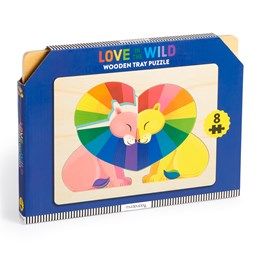 Love In The Wild Wooden Tray Puzzle