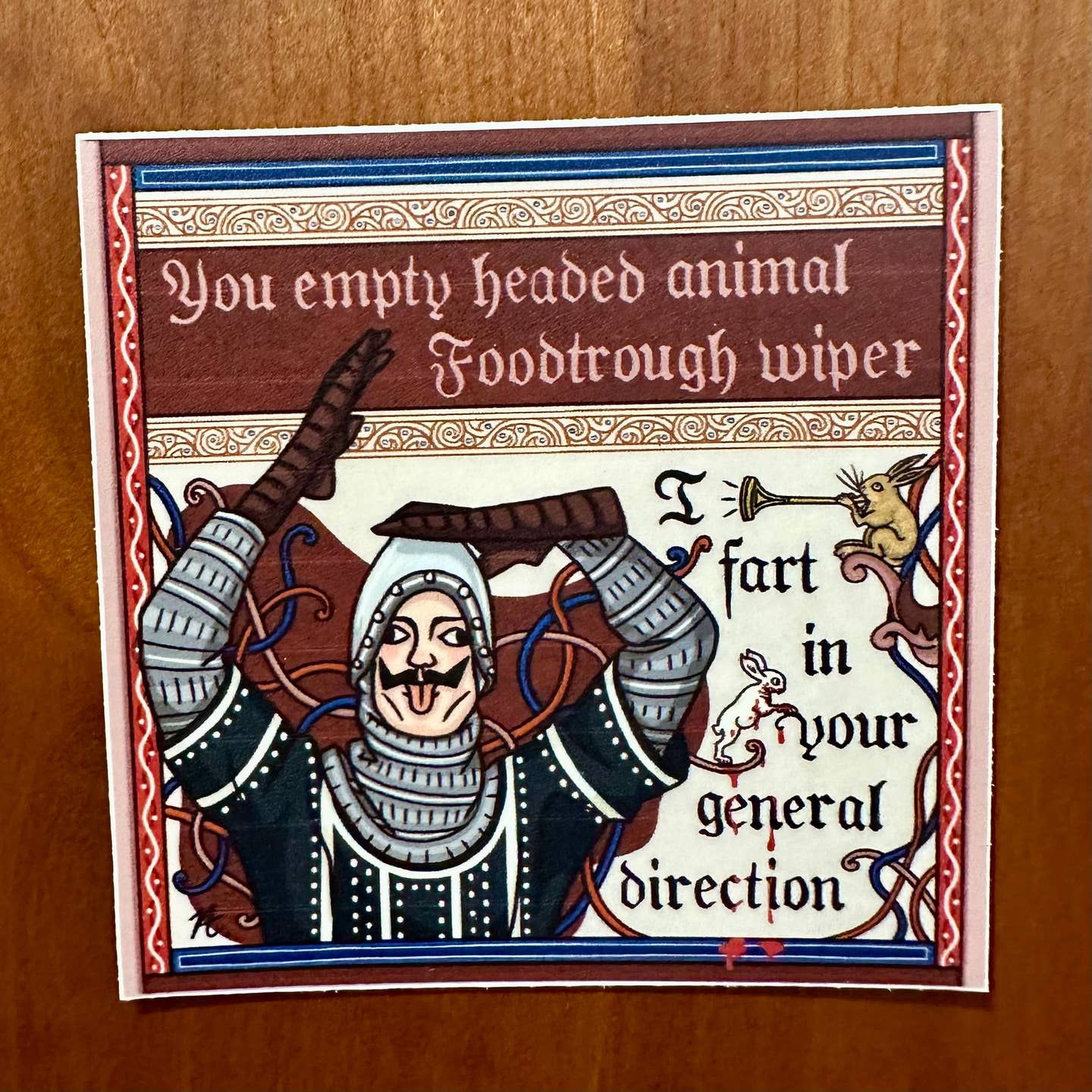 Frenchman (Monty Python Sticker)