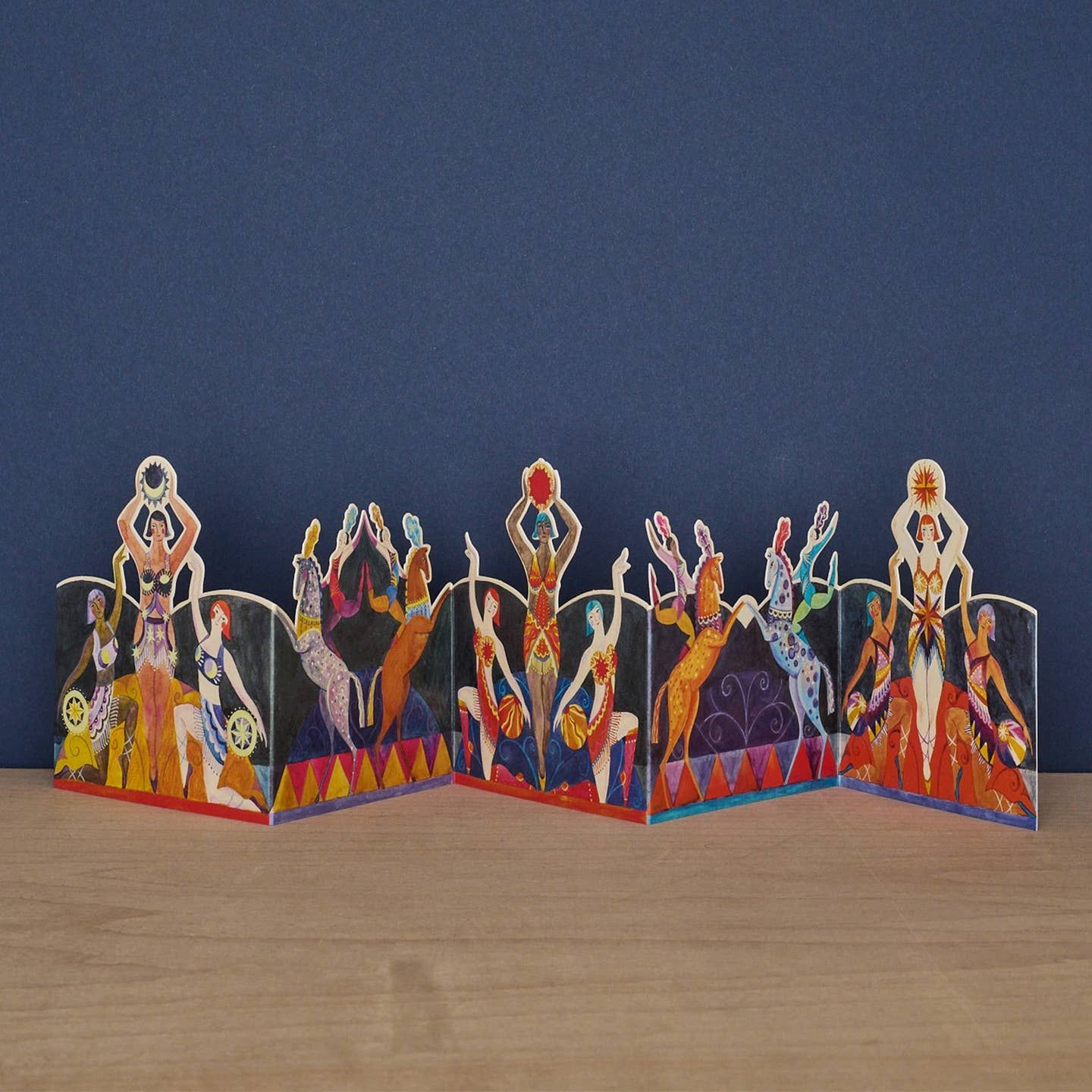 Circus Die Cut Card