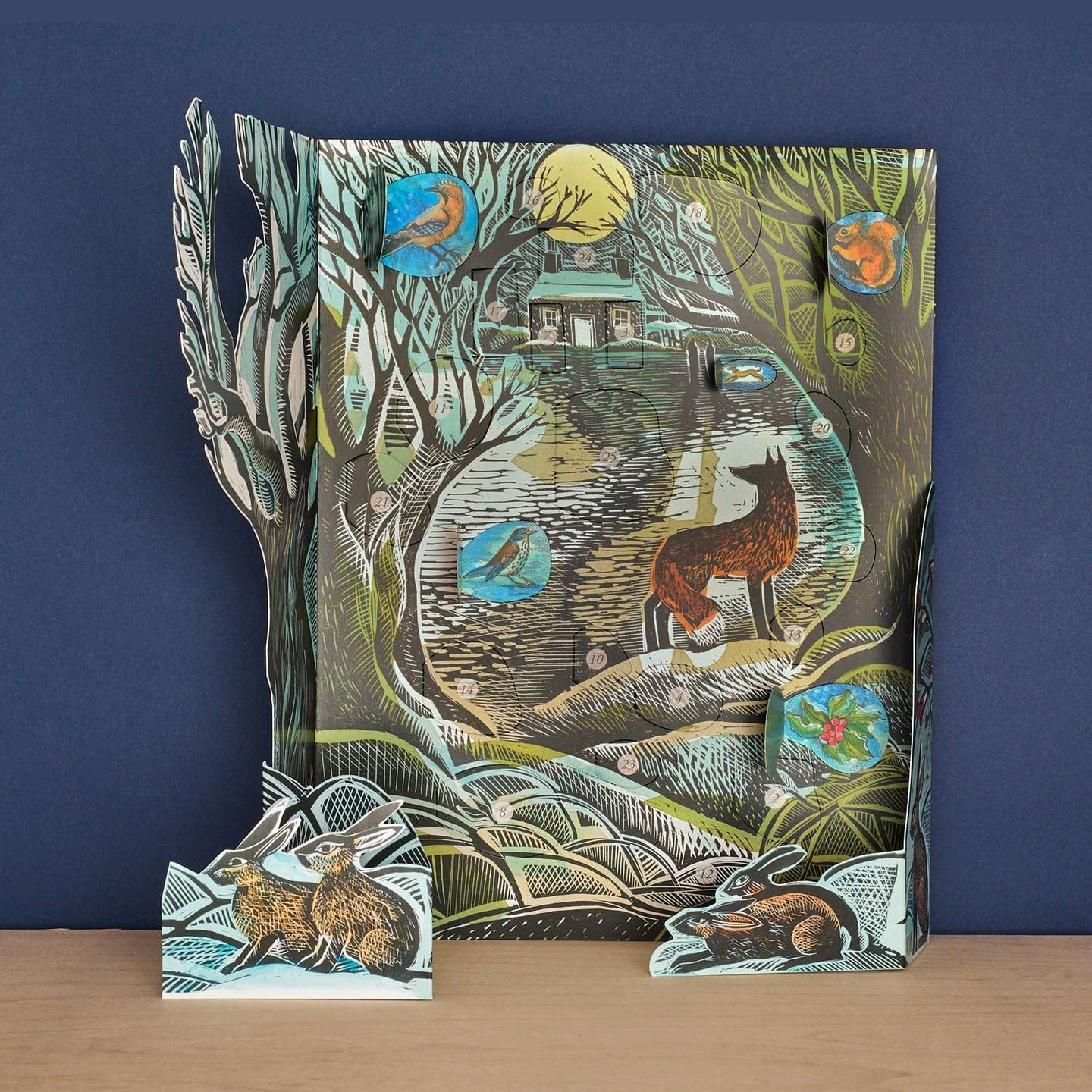 Midnight Fox Advent Calendar