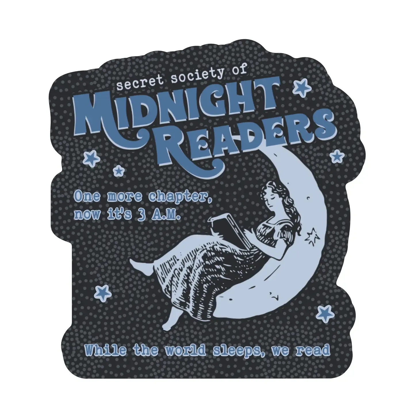 Midnight Reader Sticer