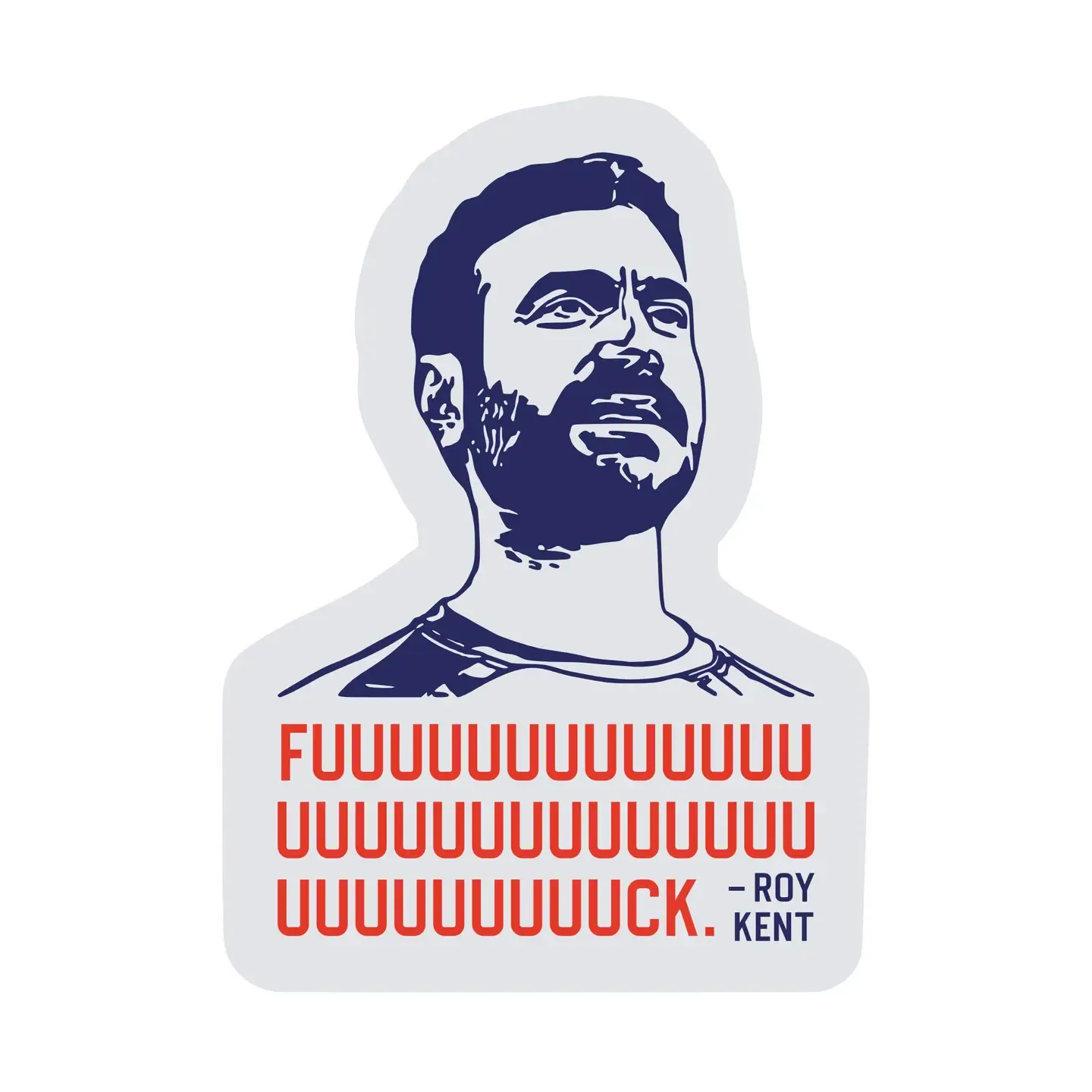 Roy Kent Swear Sticker