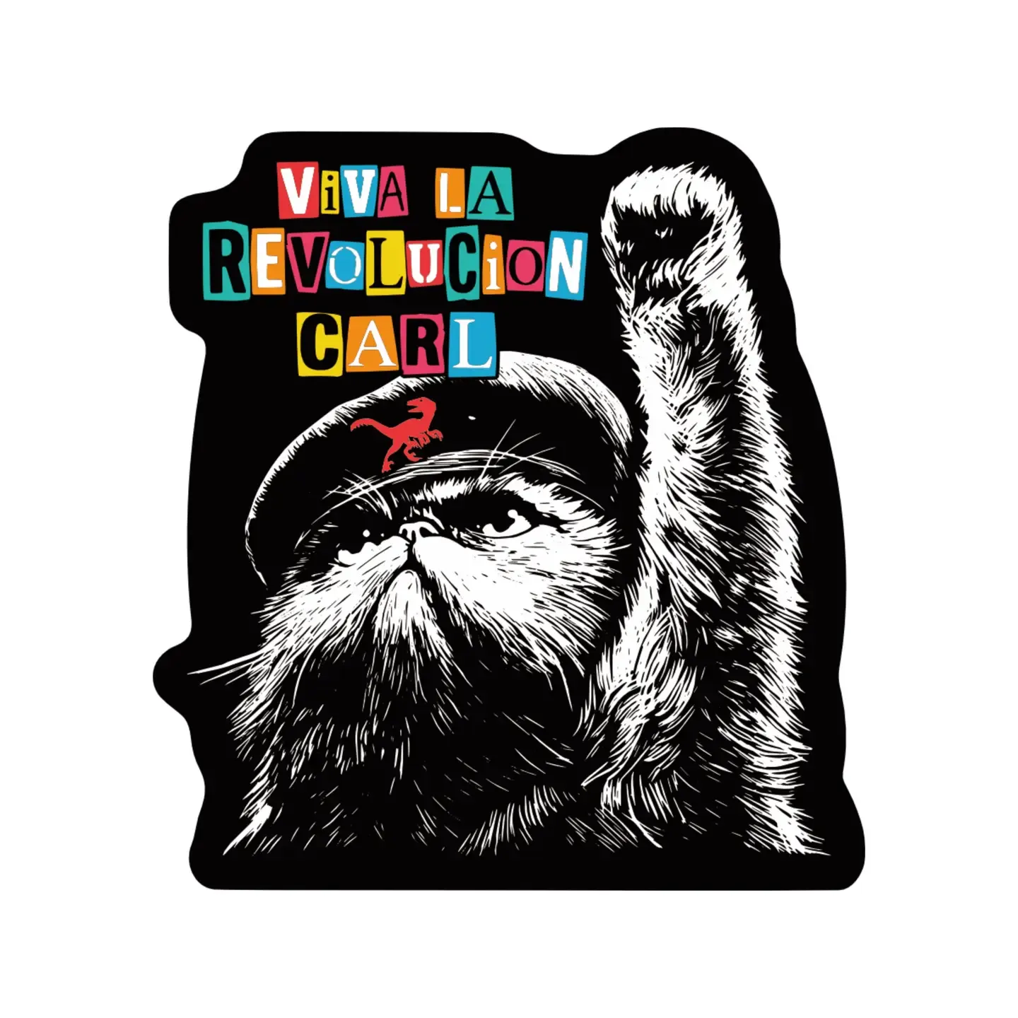 Viva La Revolution Carl Sticker