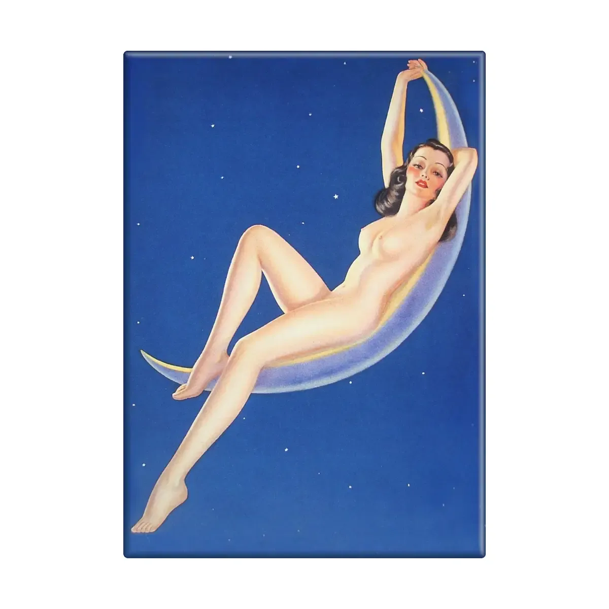 Honey-Moon Retro Pin Up Magnet