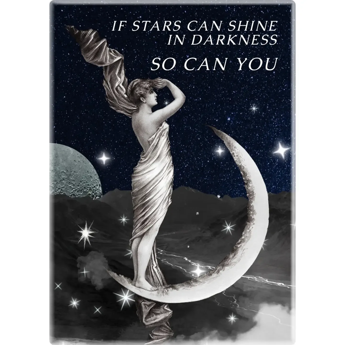 Stars Shine - Moon Goddess Magnet