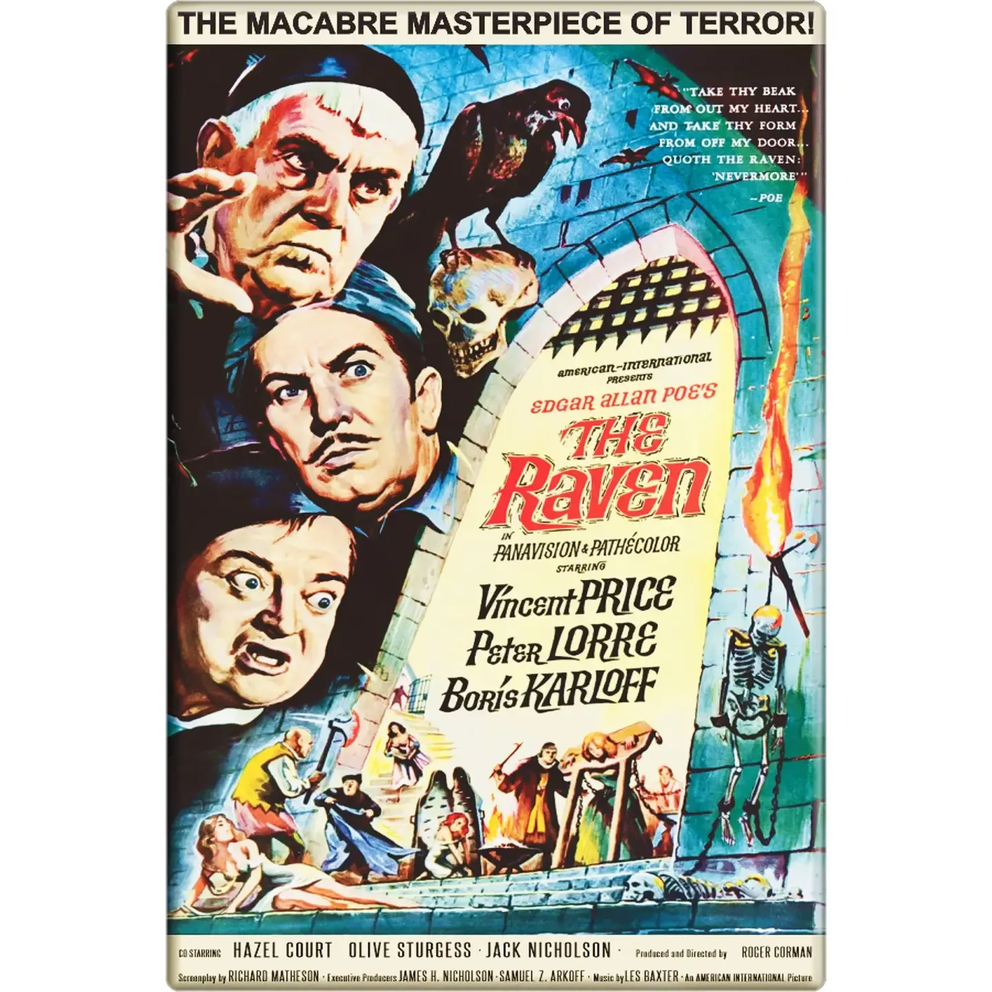 Poe's The Raven Magnet