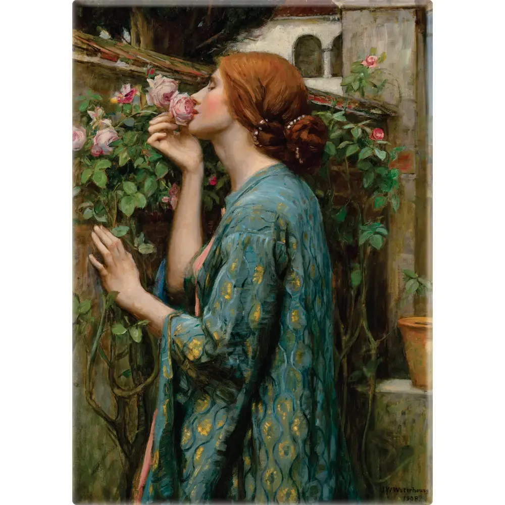 Waterhorse Soul Of The Rose Woman Magnet