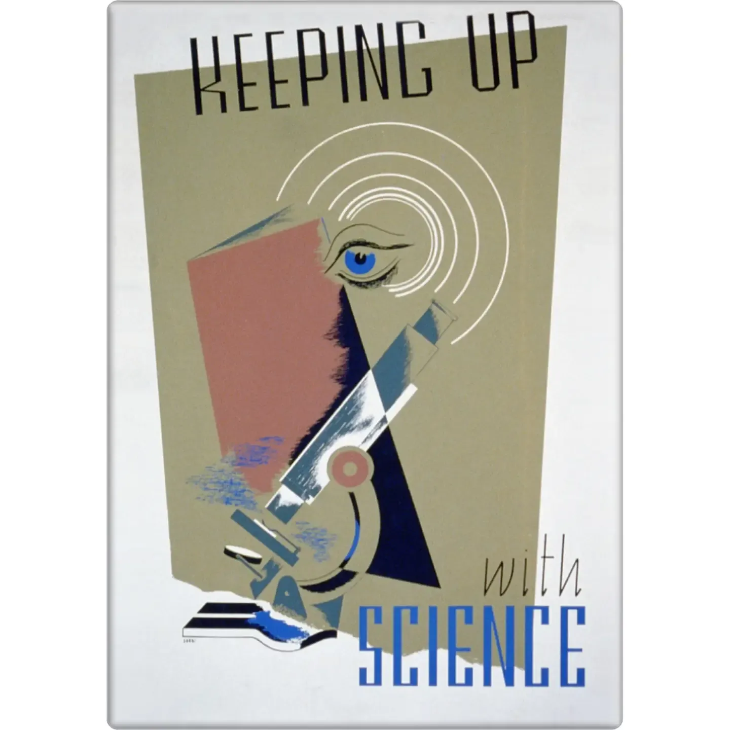 Since 1930's Study Art Deco Magnet