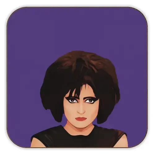 Coasters 'music icons Siouxsie Sioux