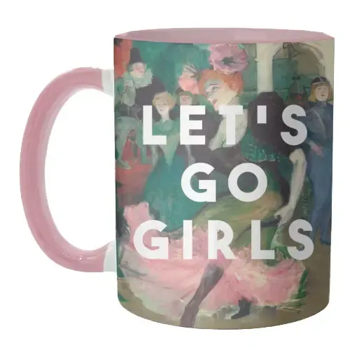 Mugs 'let's go girls'