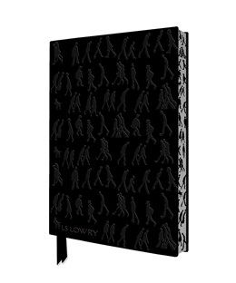 LS Lowry Black Blank Lined Journal