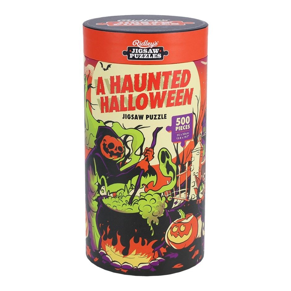 Haunted Halloween 500 Piece Jigsaw Puzzle