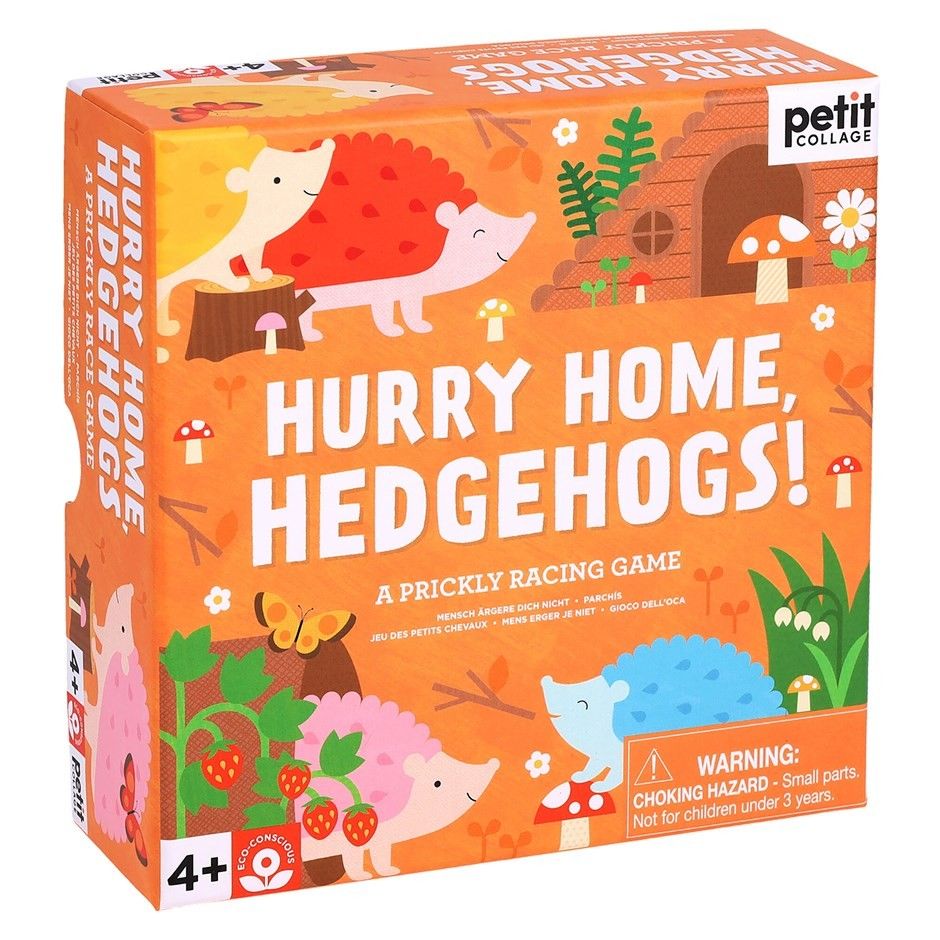 Hurry Home Hedgehogs! A Prickly Racing Game