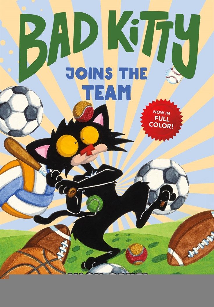 Bad Kitty Joins The Team HB