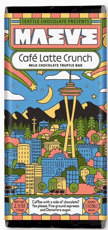 Café Latte Crunch Truffle Bar