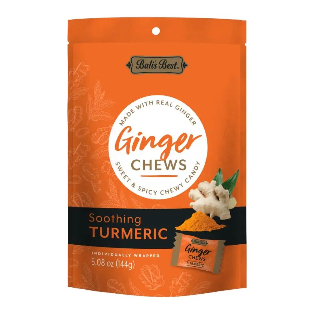 Bali's Best Soothing Turmeric Ginger Chews 5.08 oz
