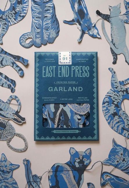 Alley Cats Sewn Garland 