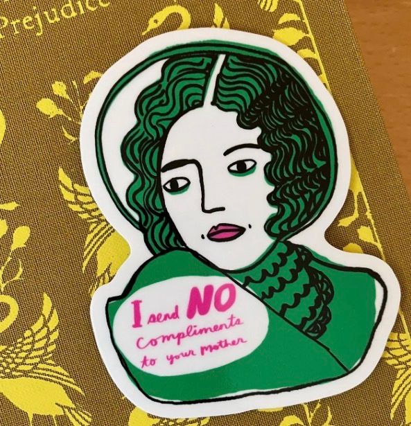 No Compliments To Your Mother 3" Vinyl Sticker