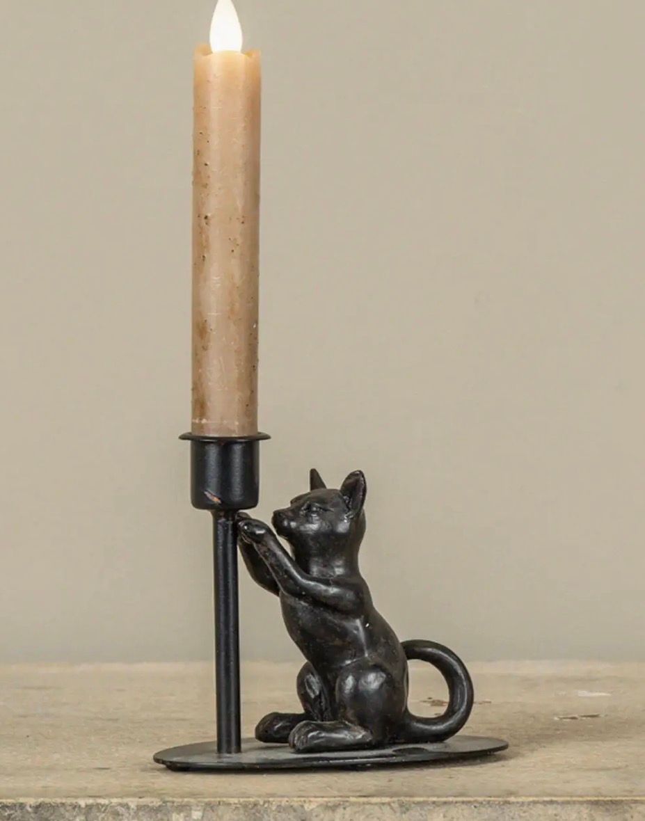 Kitten Taper Candle Holder