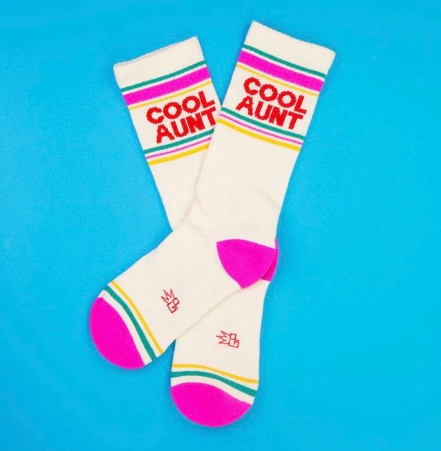 Cool Aunt Gym Crew Socks