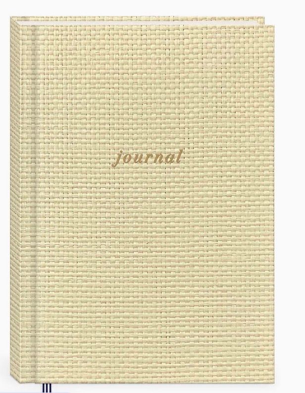 Natural Woven Journal