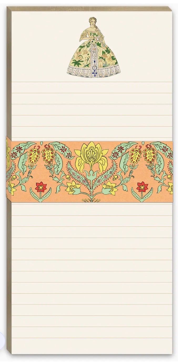 Regalia Yellow Dress Magnetic Notepad