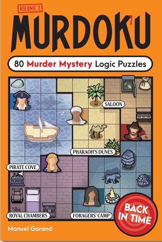 Murdoku  Vol.2 80 Murder Mystery Logic Puzzles