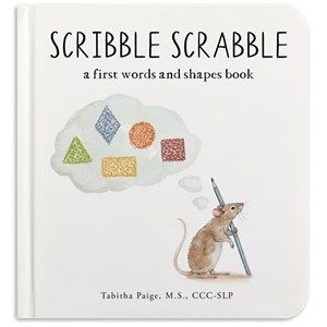 Scribble Scrabble  Board Book